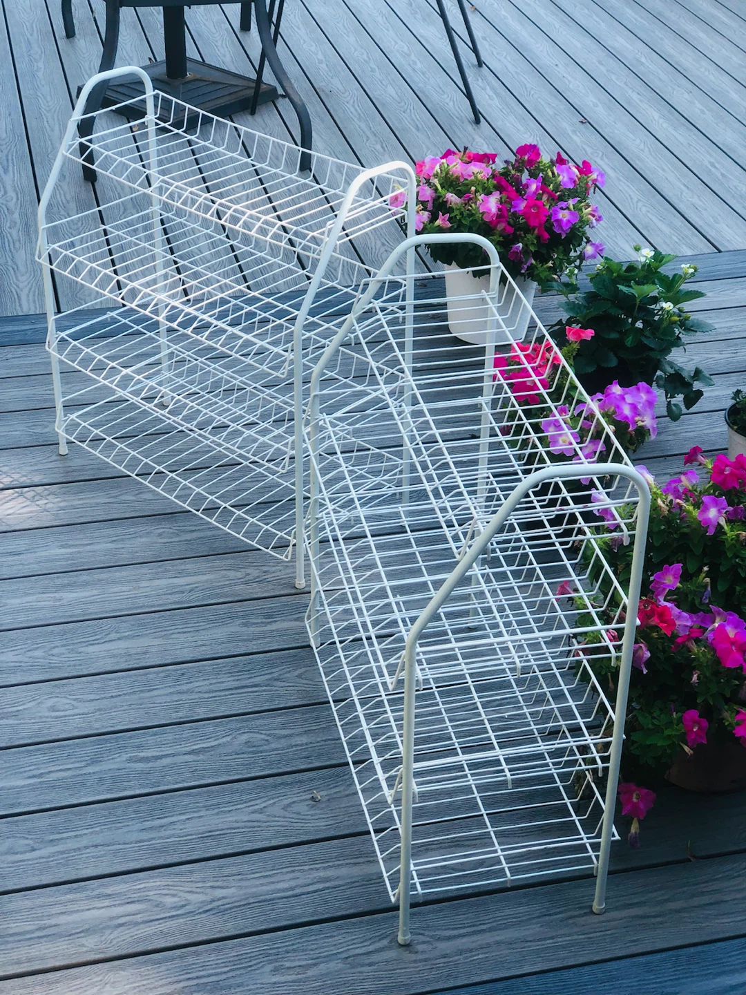 White 4-Tier Shoe Rack - photo 2