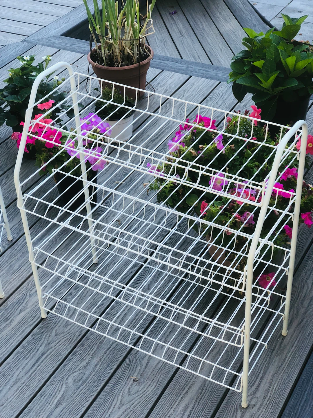 White 4-Tier Shoe Rack - photo 3