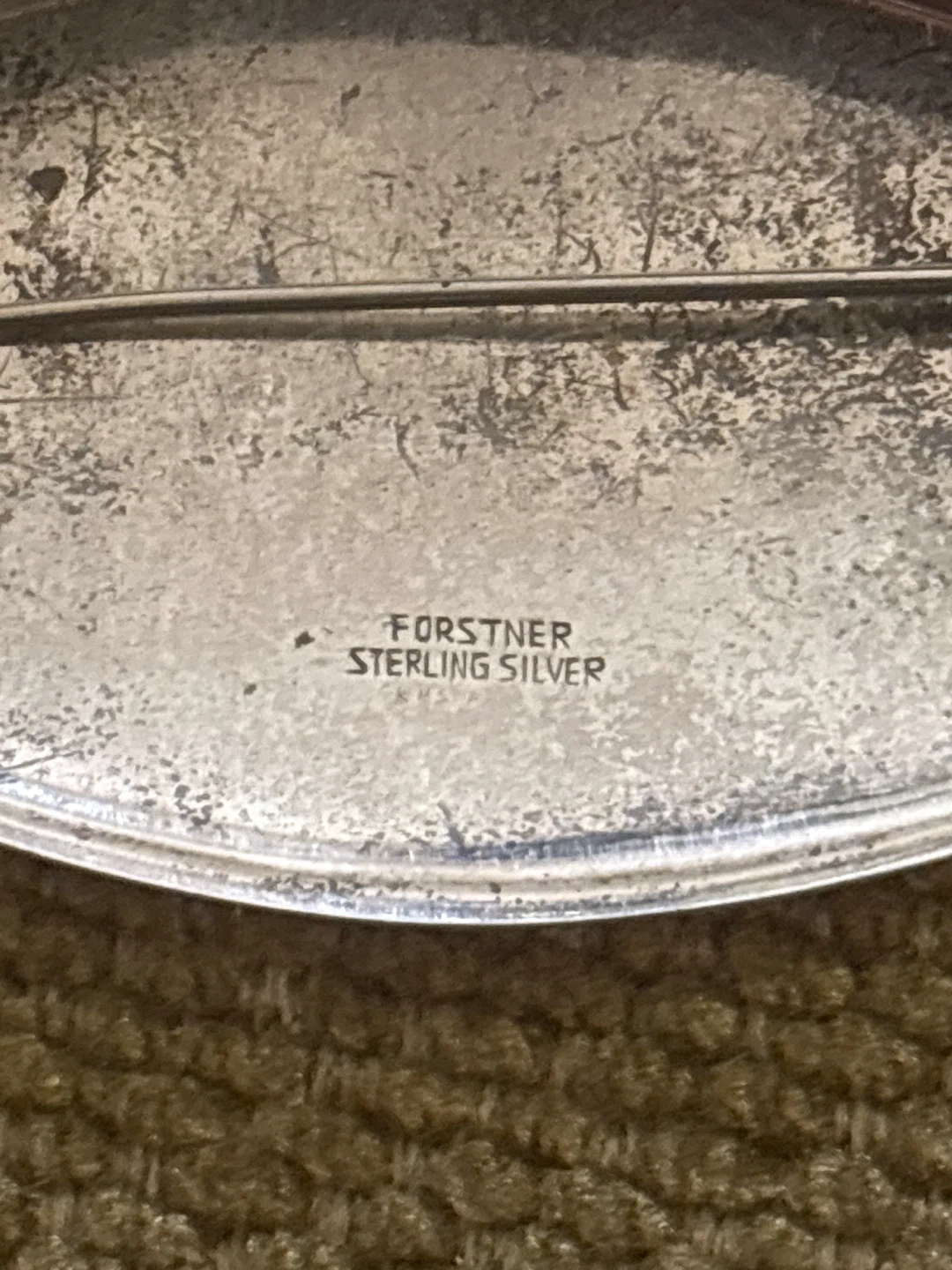 Forstner Sterling Silver Brooch - photo 2