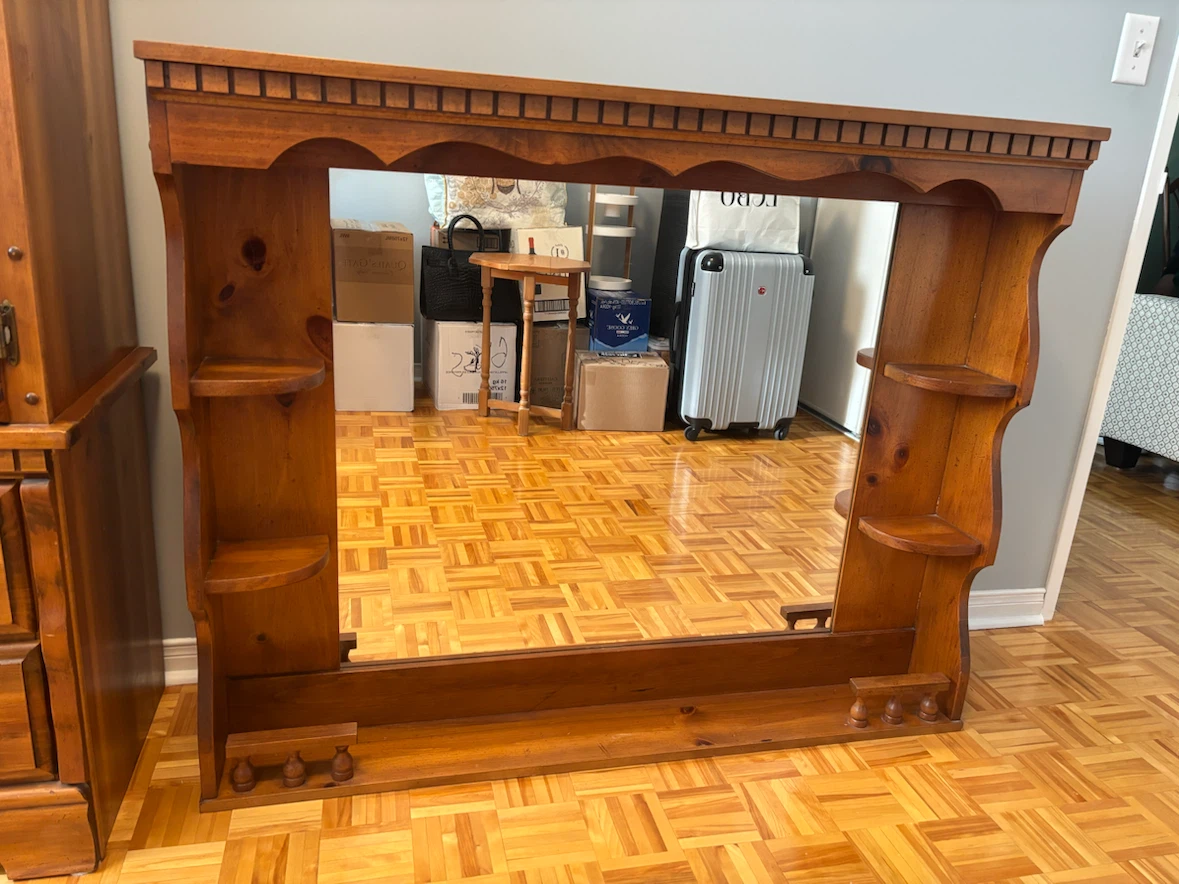 Solid Pine Mirror - photo 3