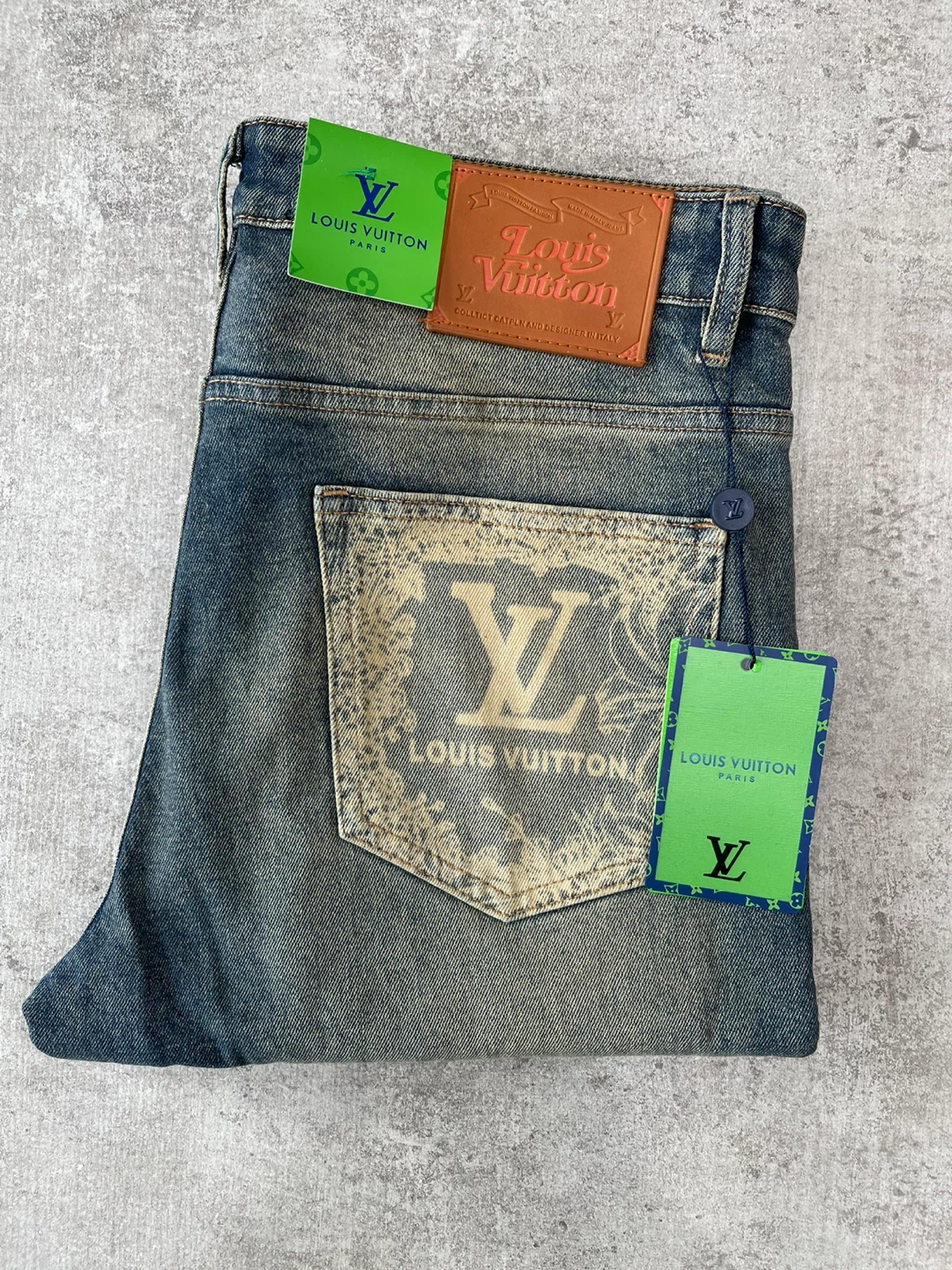 Louis Vuitton Men's Distressed Jeans - photo 3