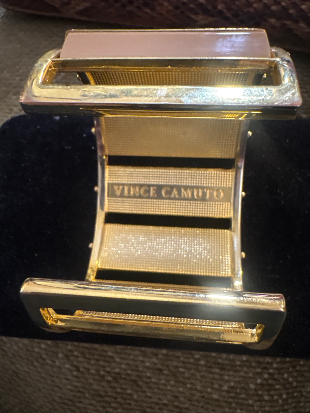 Vince Camuto gold tone cuff bracelet - photo 2