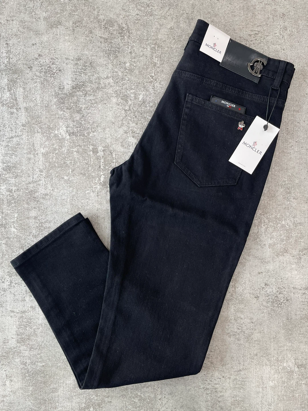 Moncler Black Denim Jeans - photo 2