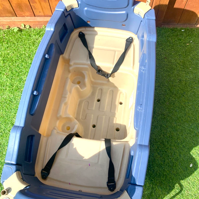 Kids Wagon Push Ride On Cart Toddler Child Outdoor Pull Toy - photo 5