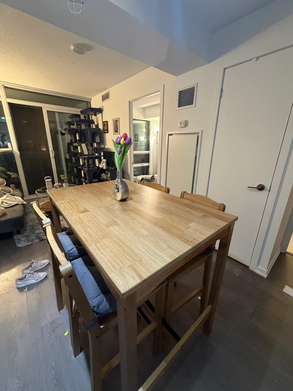 Very good price NEW IKEA HÄGERNÄS Bar Table and 4 Stools Set