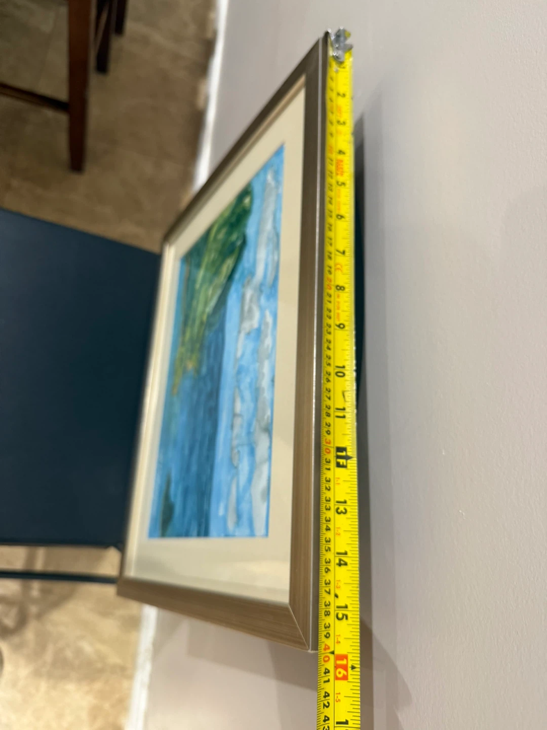 Framed Watercolour Painting - photo 3