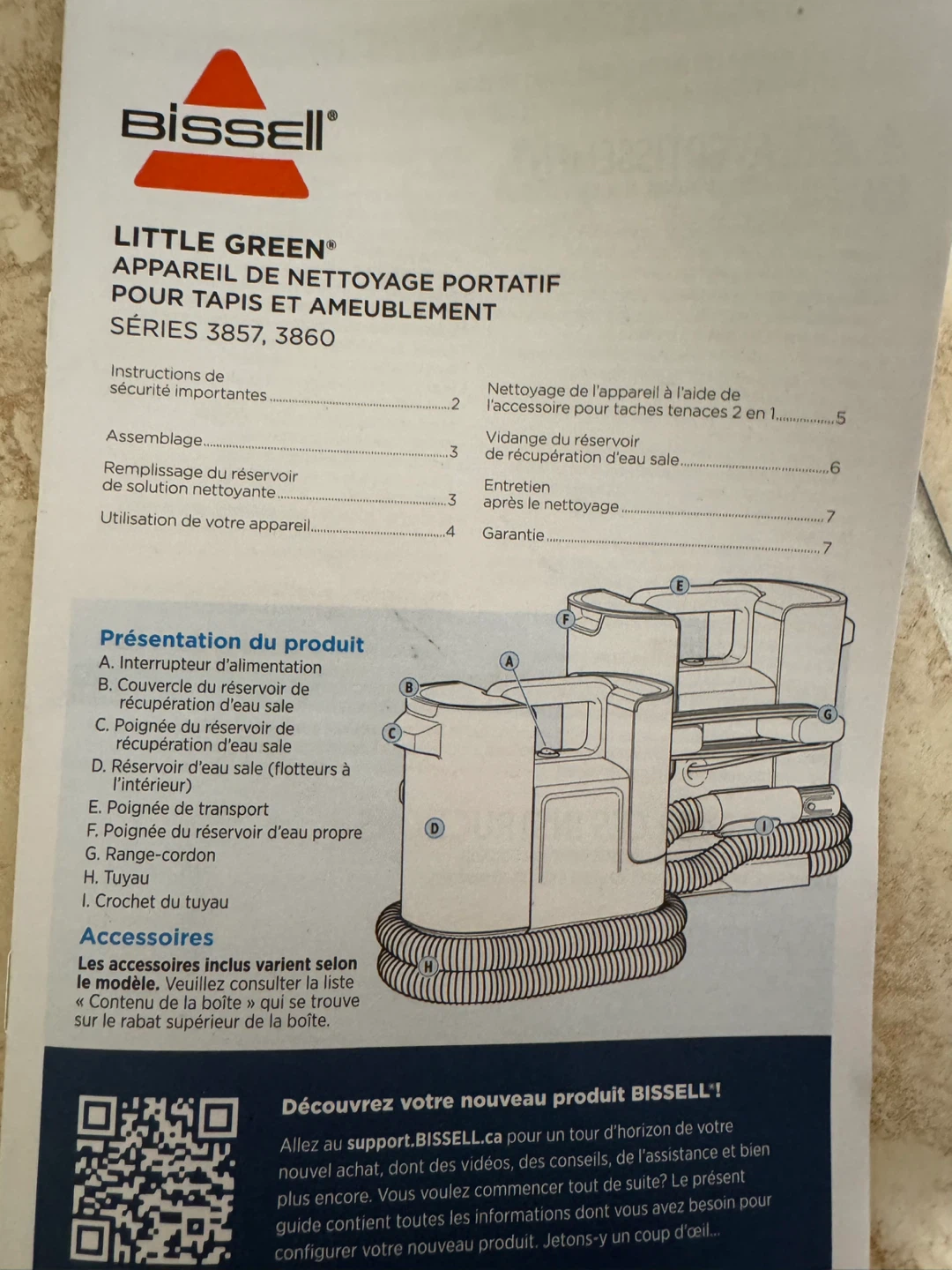 Bissell Little Green Max Pet Portable Carpet Cleaner - photo 5