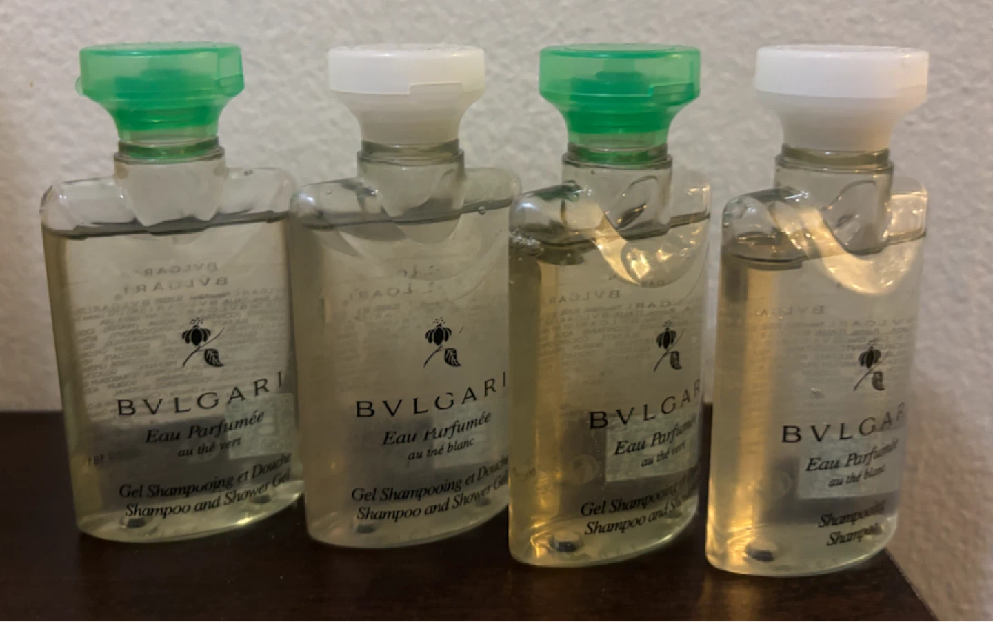 NEW-Bvlgari Eau Parfumee Shampoo & Shower Gel Travel Size Lot