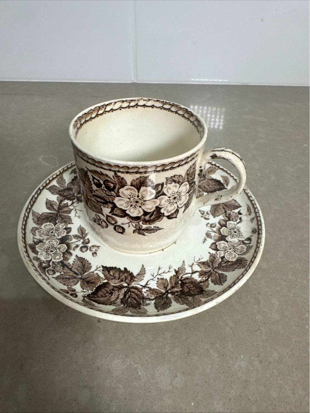 Wedgwood teacup and saucer