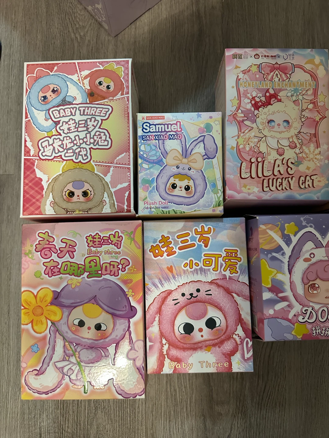 10 Kawaii Blind Boxes Bundle – Baby Three, Liila, Samuel & More - photo 2