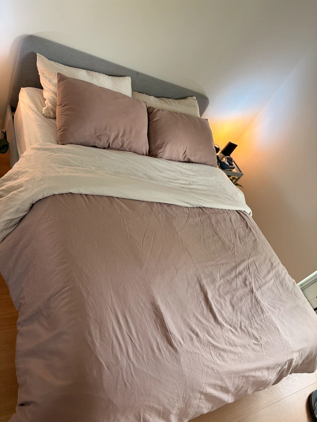 IKEA MALM Queen Bed Frame - Grey - photo 2