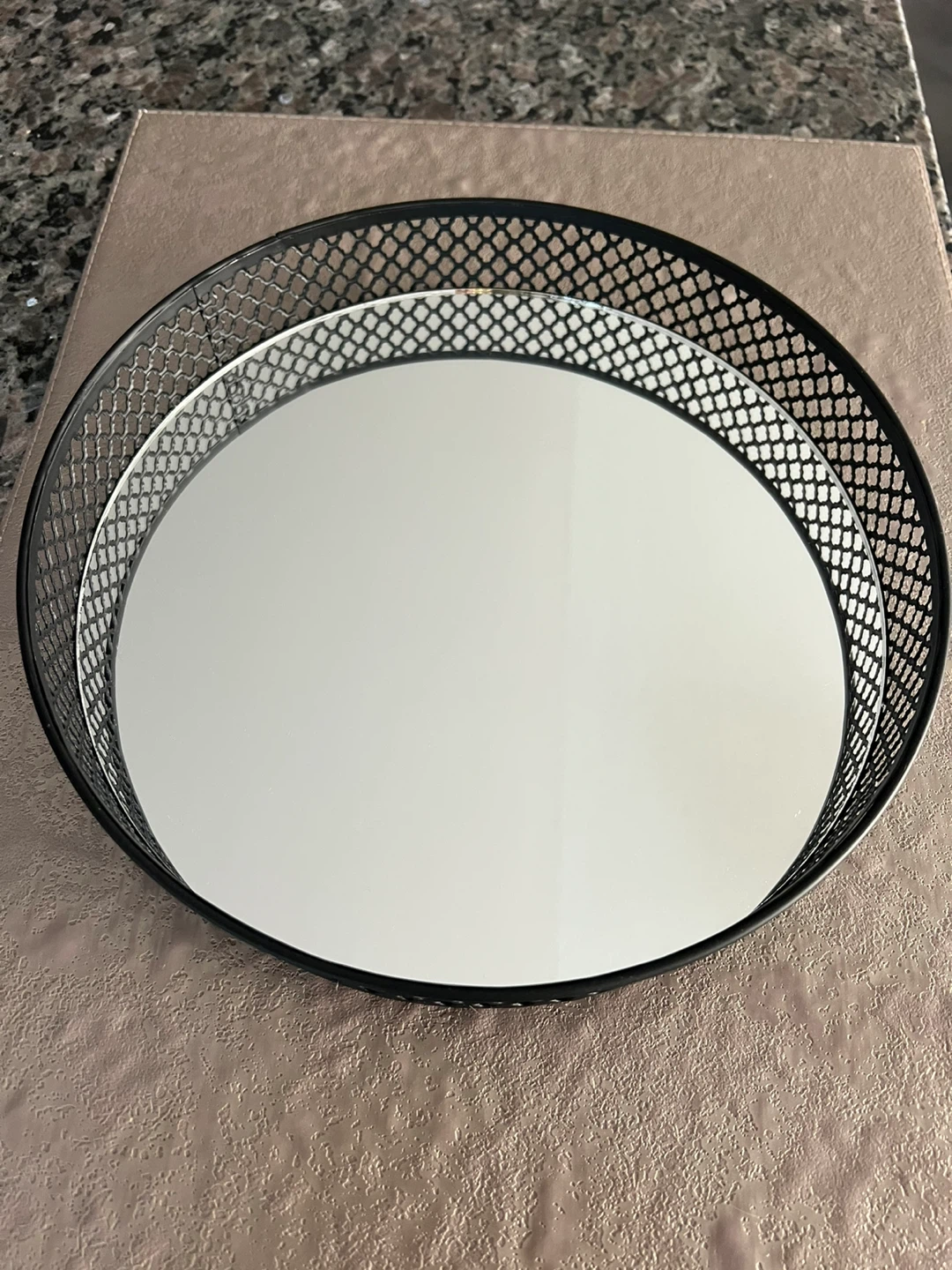 Glass serving tray - photo 2