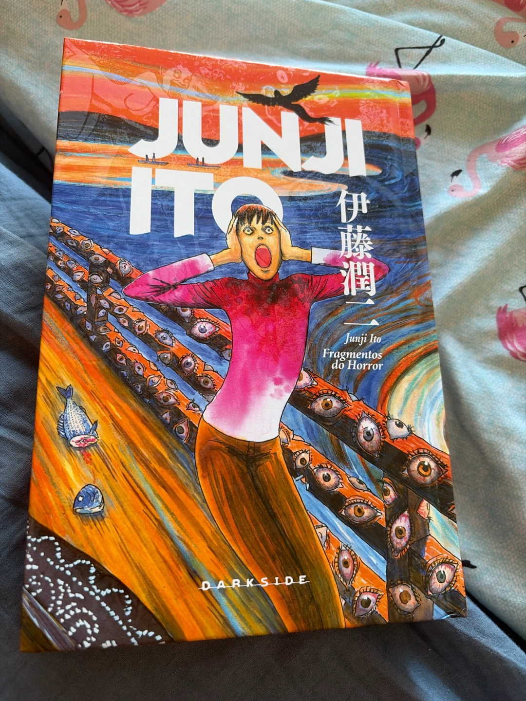 Junji Ito Fragments of Horror Manga Book in Portuguese