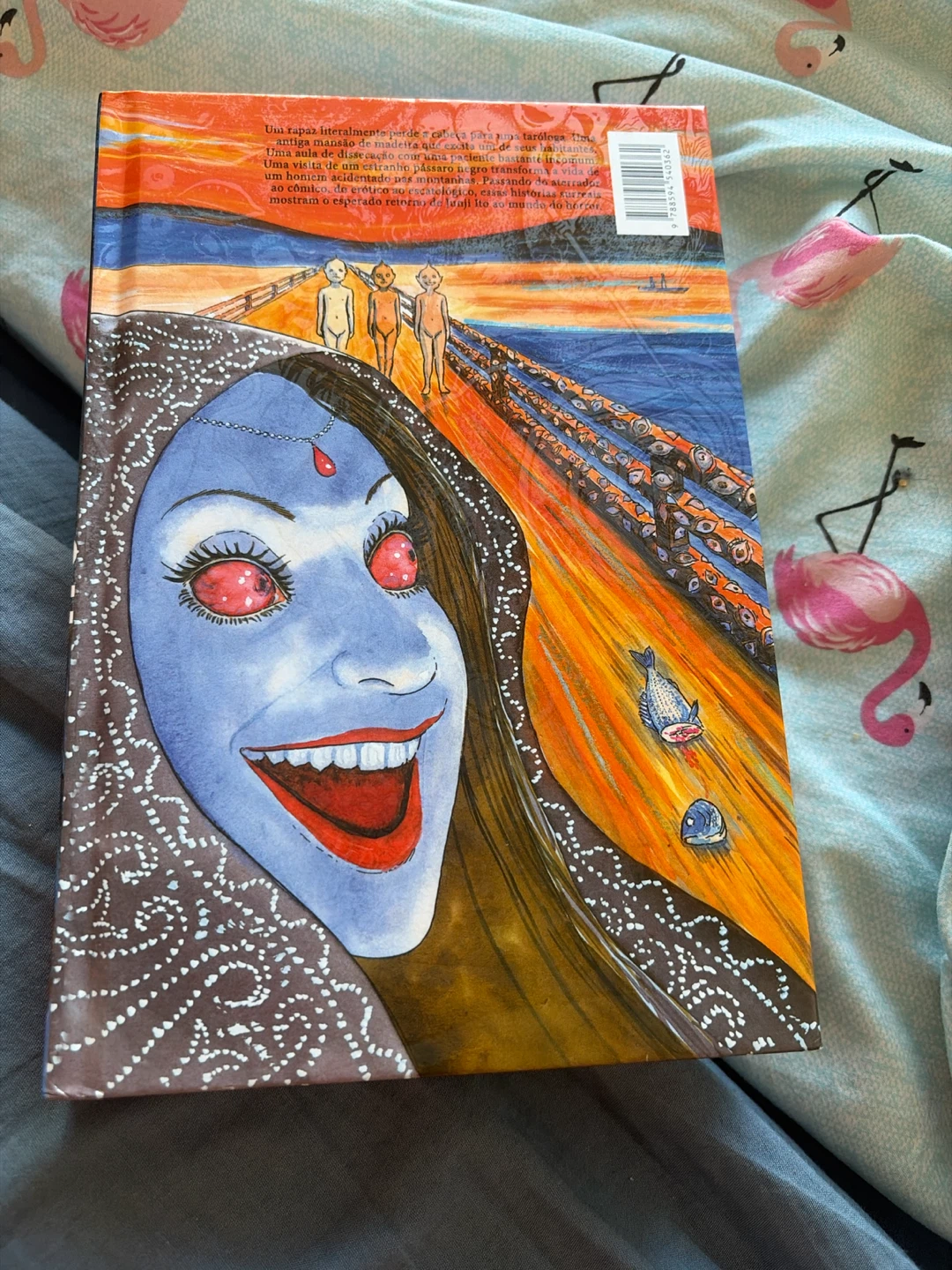 Junji Ito Fragments of Horror Manga Book in Portuguese - photo 2