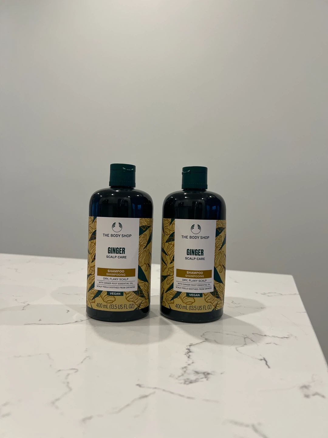 The Body Shop Ginger Scalp Care Shampoo 400ml (2 Pack)