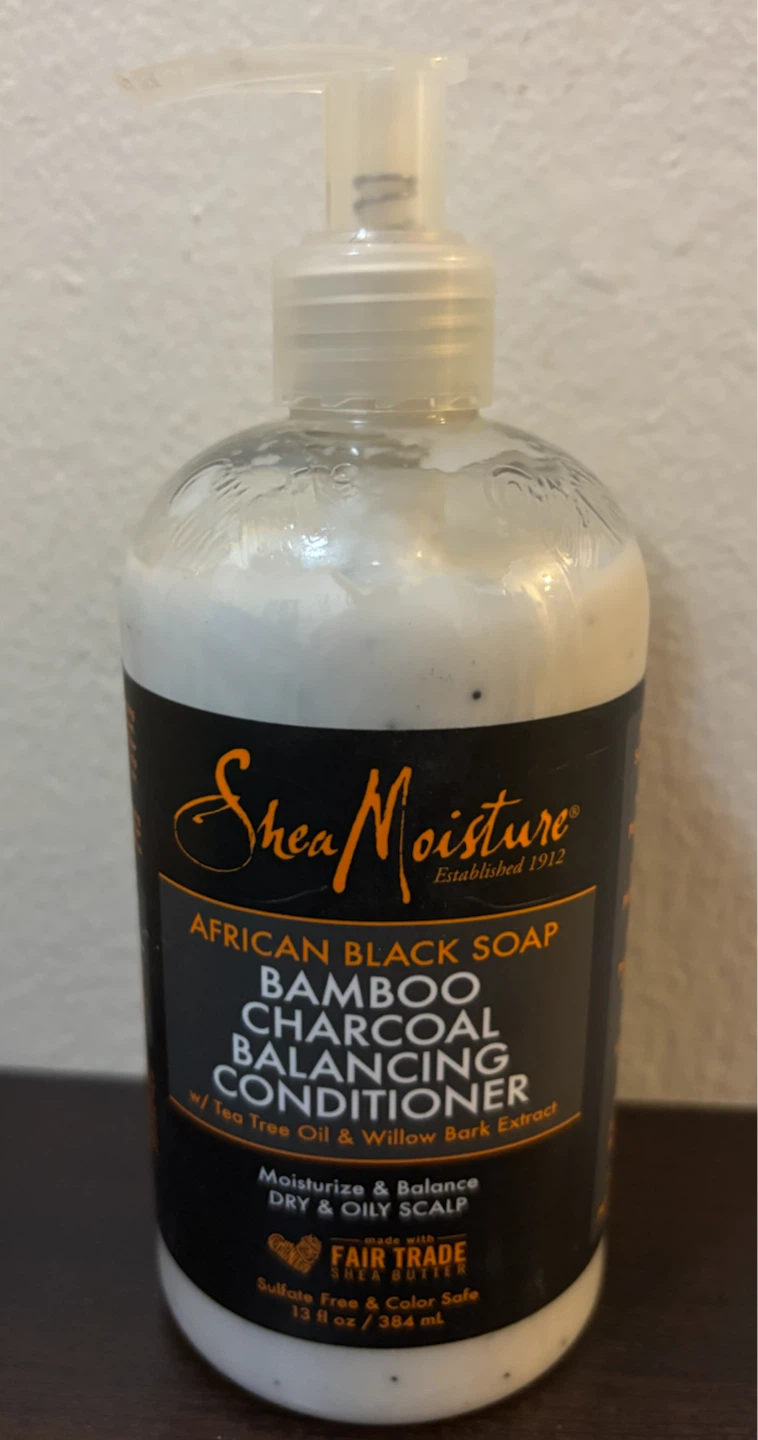NEW-Shea Moisture African Black Soap Balancing Conditioner 13oz