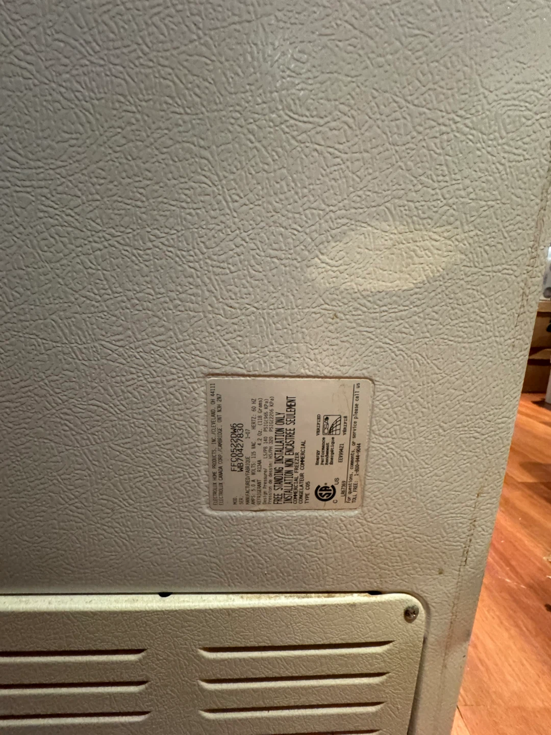 Deep Freezer Frigidaire - photo 4