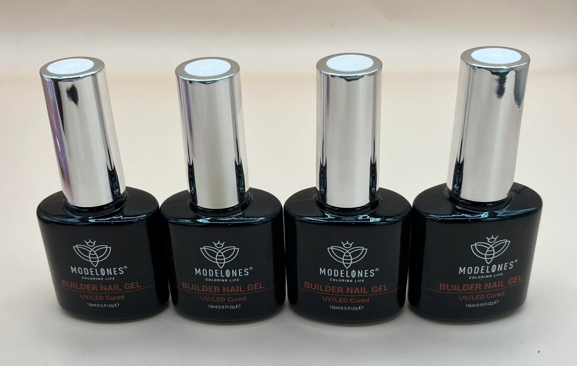 Modelones Builder Nail Gel 4-Piece Set
