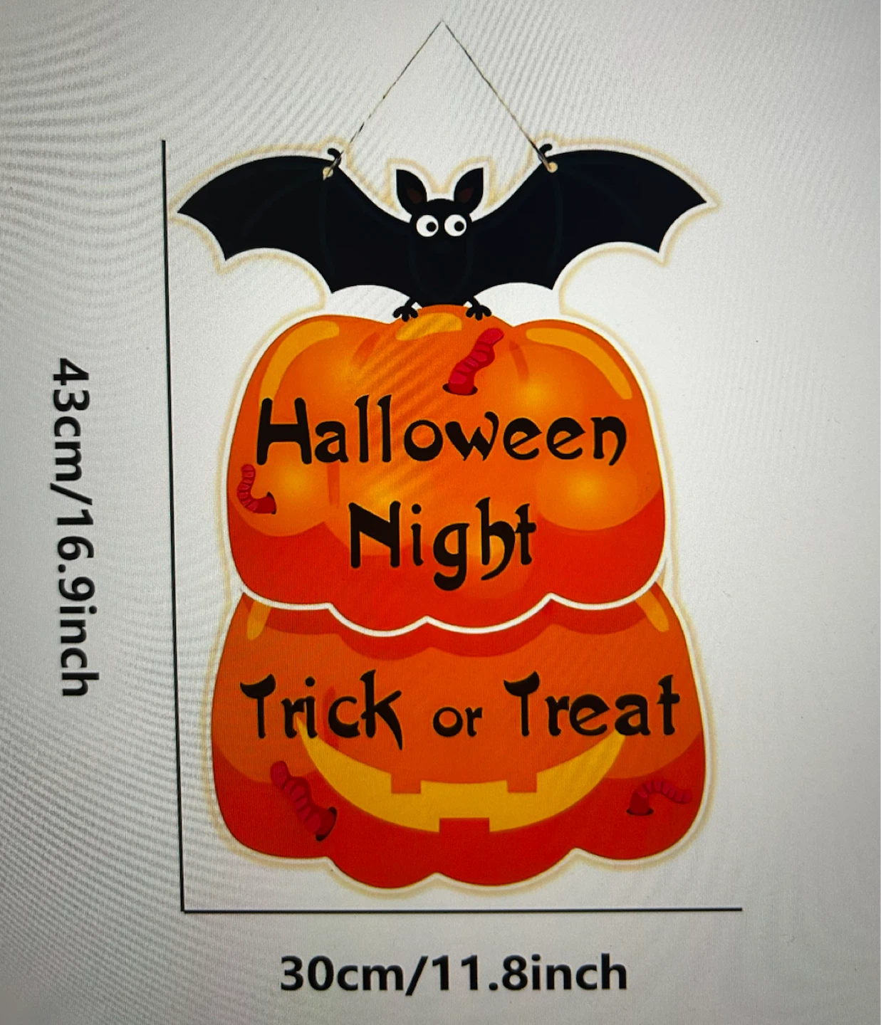 Halloween Decorations Set - Assorted Signs - photo 3