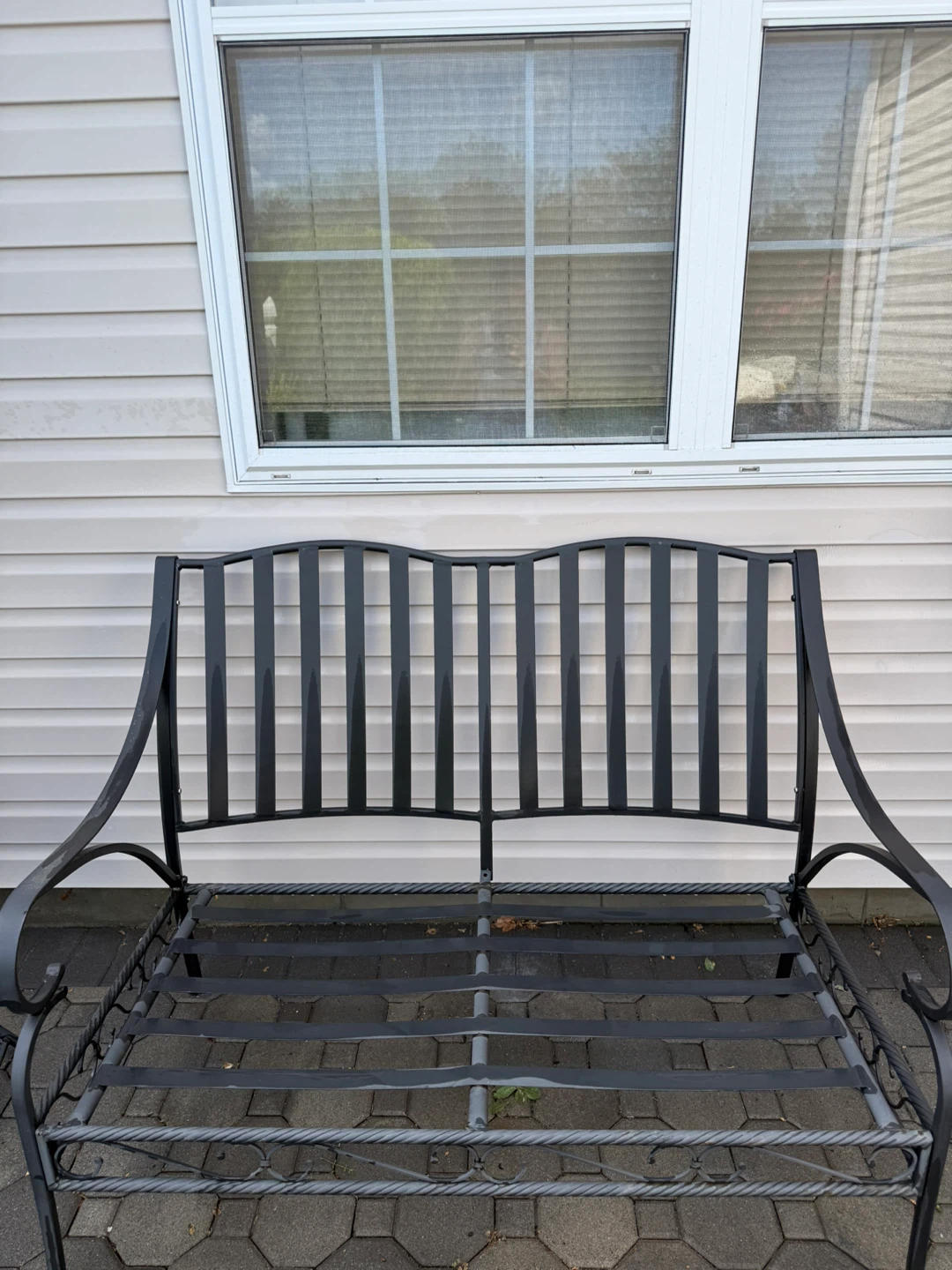 Black Iron Patio Furniture Set - photo 3