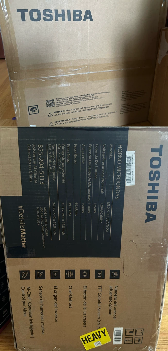 🔥 NEW – TOSHIBA OptiChef PRO MAX Air Fryer Combo Microwave Oven - photo 2