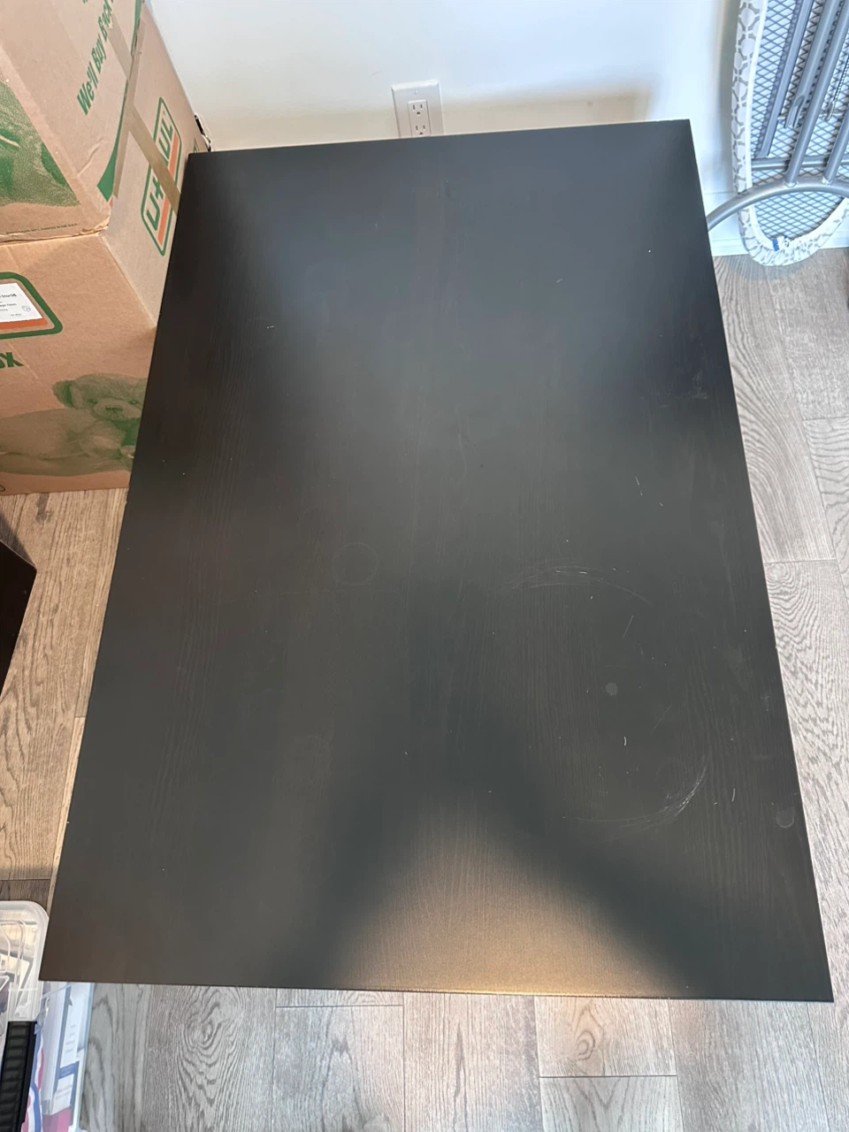 IKEA Lack Black Coffee Table with Shelf - photo 2