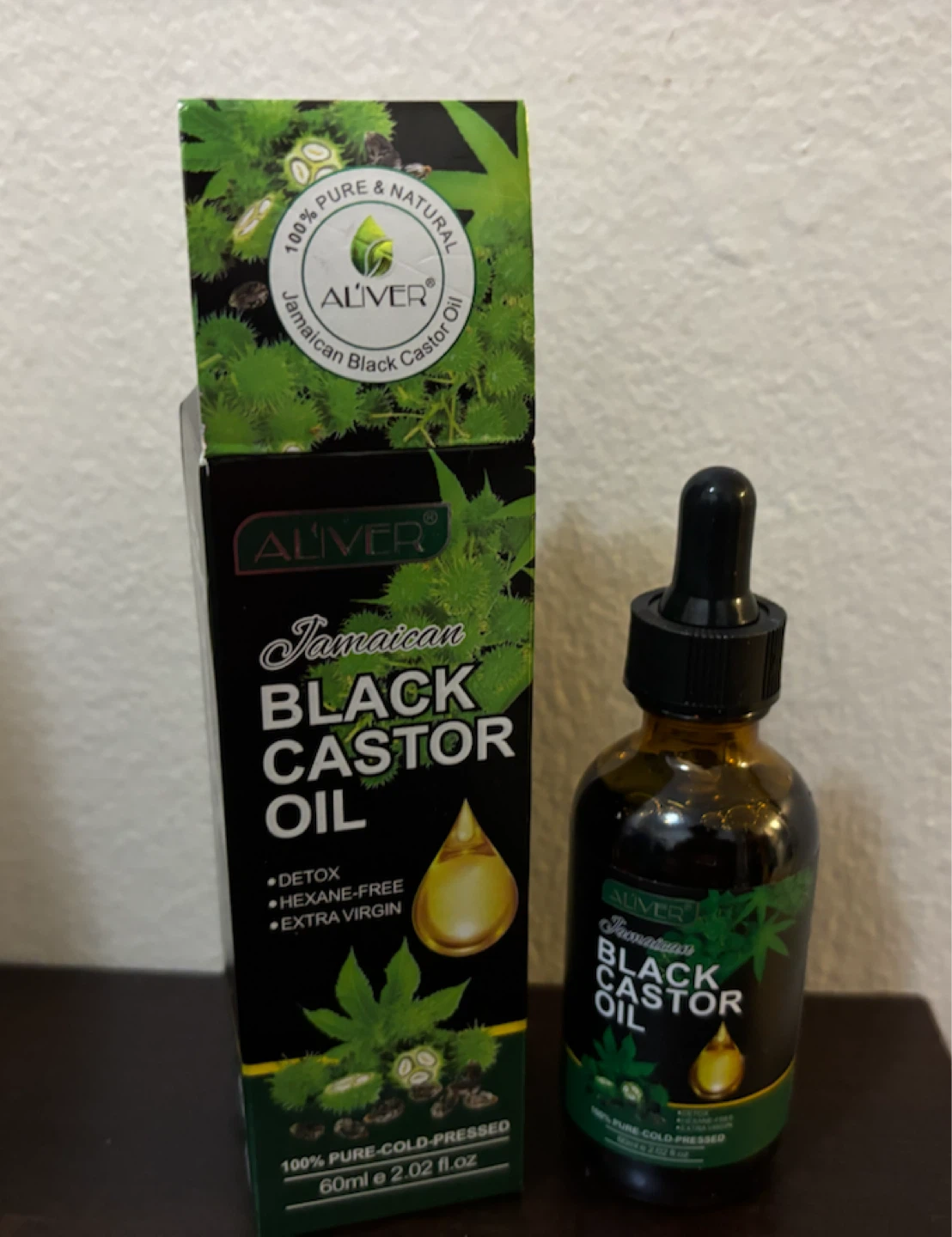 NEW-ALIVER Jamaican Black Castor Oil - 60ml