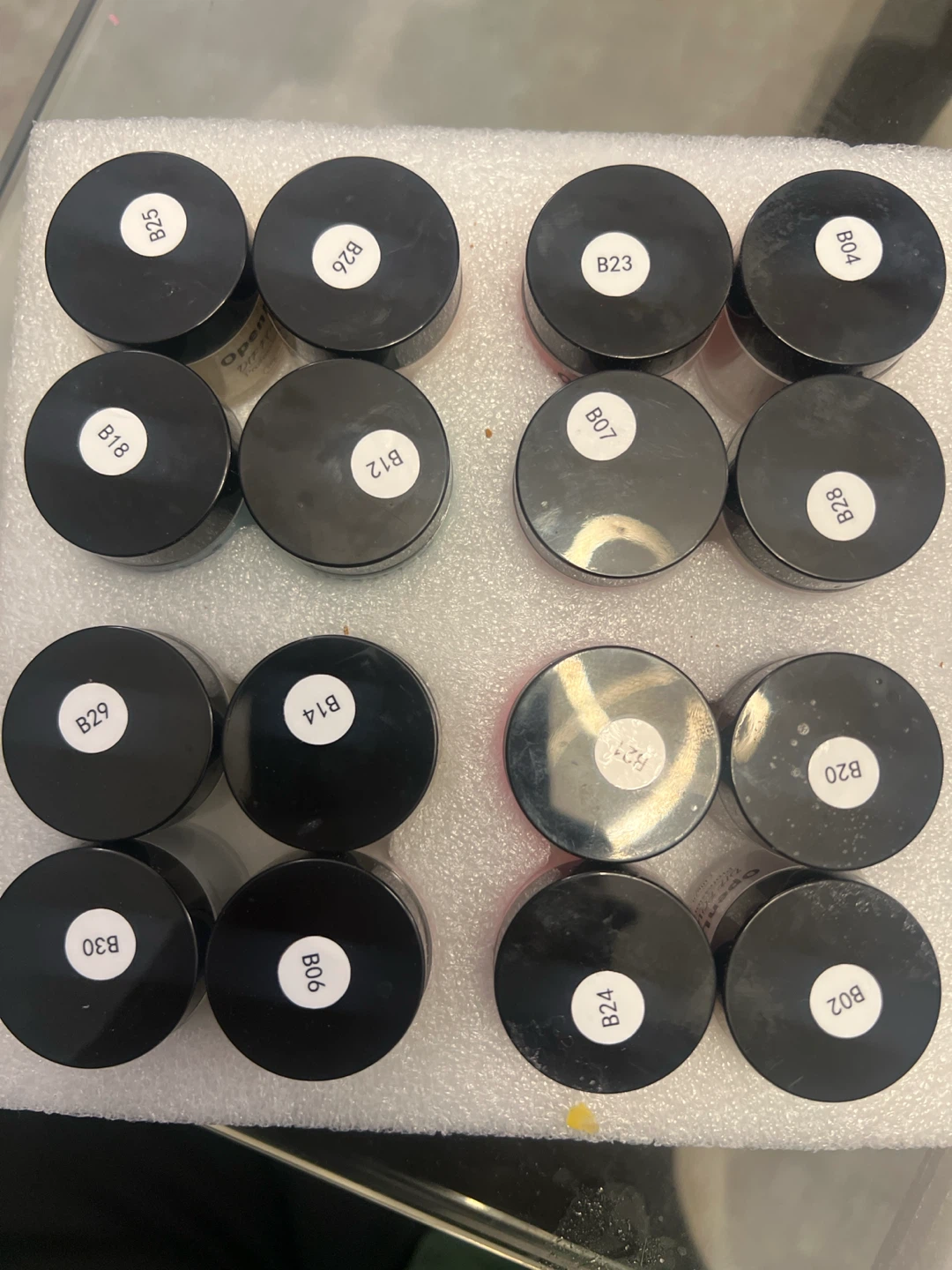 Nail dip powder 16 pieces