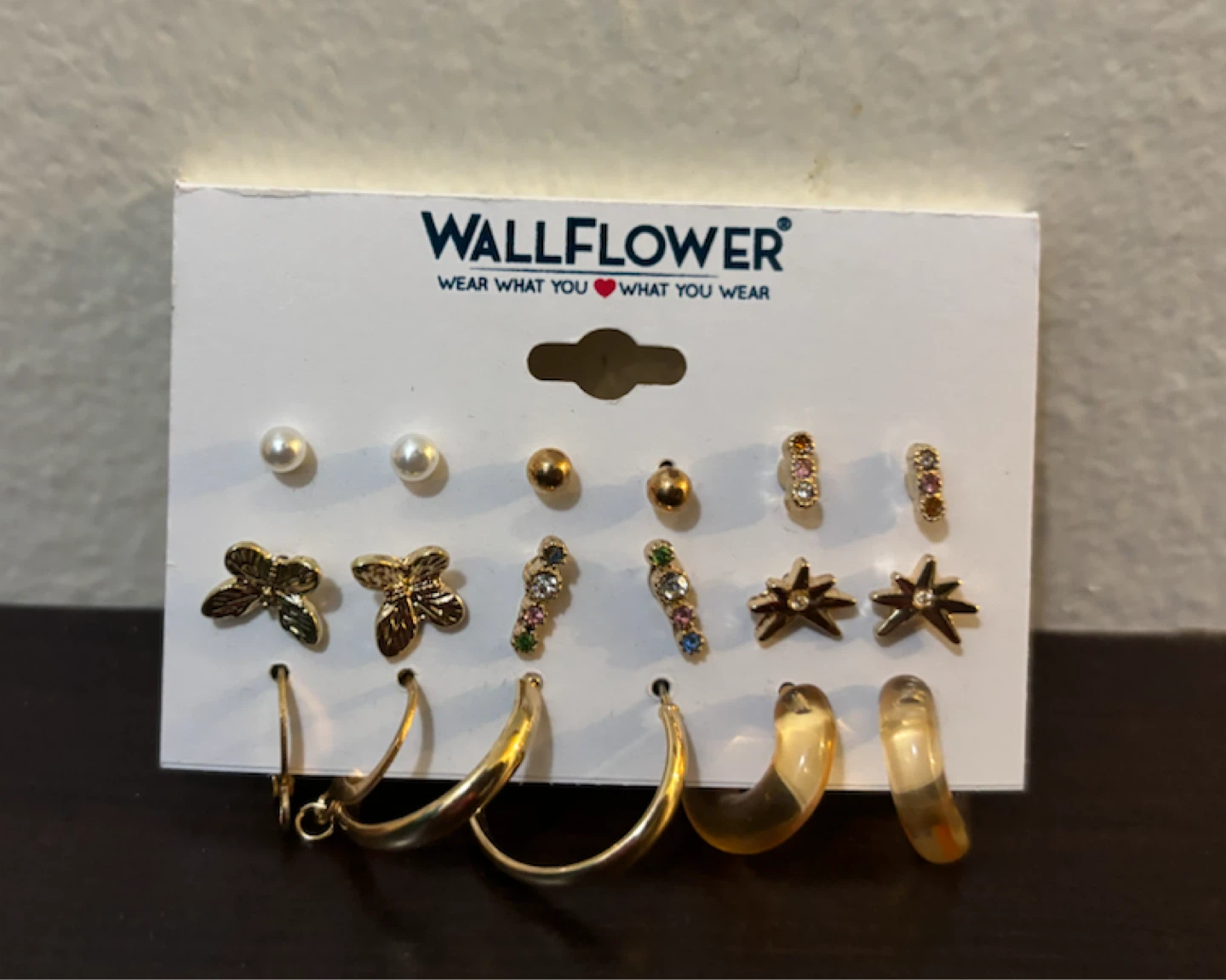 NEW-Wallflower Earring Set