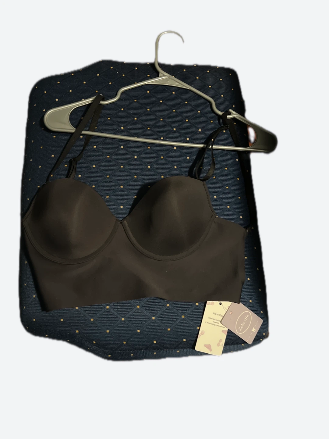 Black non  Padded Bra Medium size - photo 2