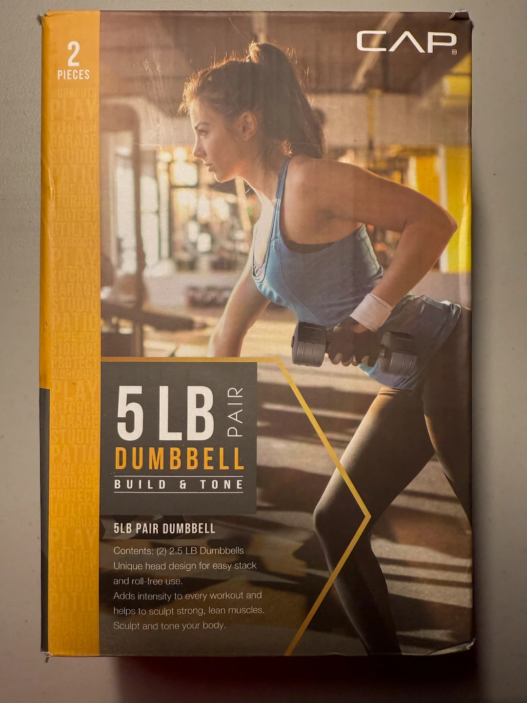 CAP 2.5 Dumbbell Pair