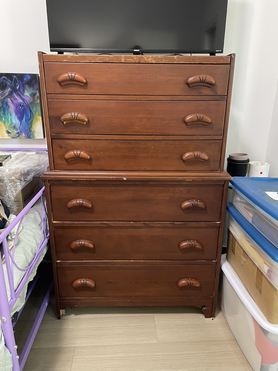 Antique Solid Wood Dresser (Surrey Pick Up)