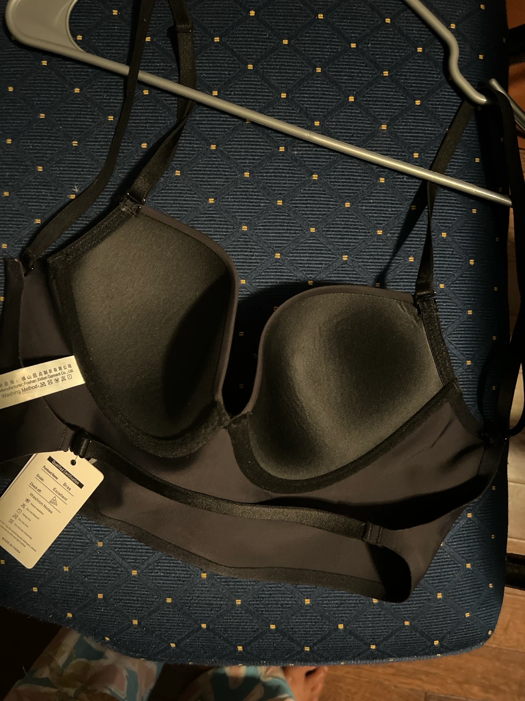 Black non  Padded Bra Medium size - photo 5