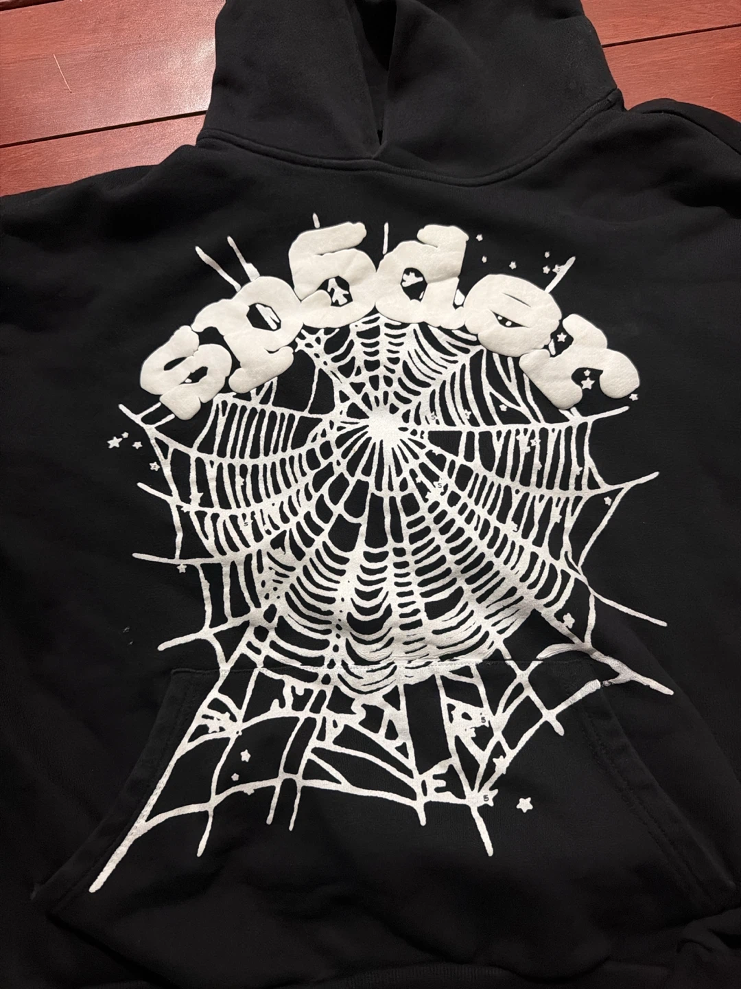 Sp5der Worldwide Black Spider Web Hoodie - photo 2