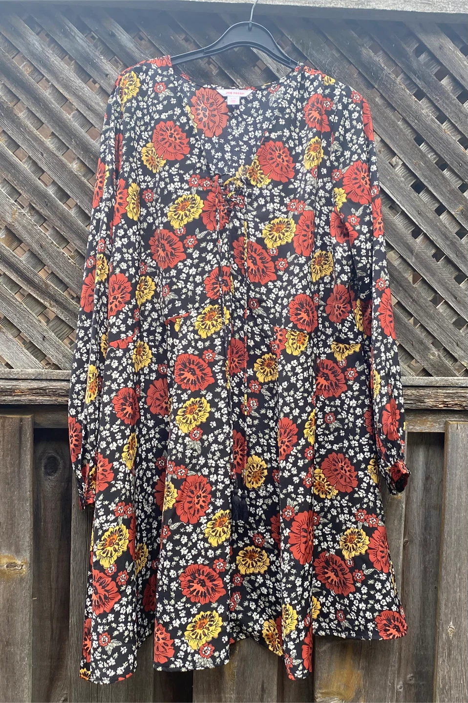 Joe Fresh Floral Print Dress L/G