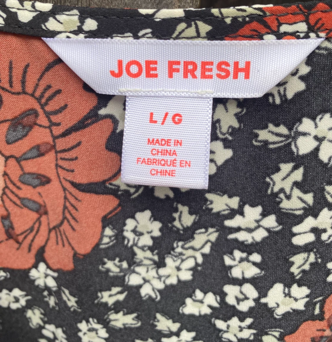 Joe Fresh Floral Print Dress L/G - photo 2