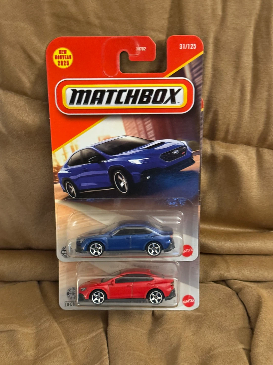 Matchbox 2024 Subaru WRX S4 STI Die-Cast Set of 2