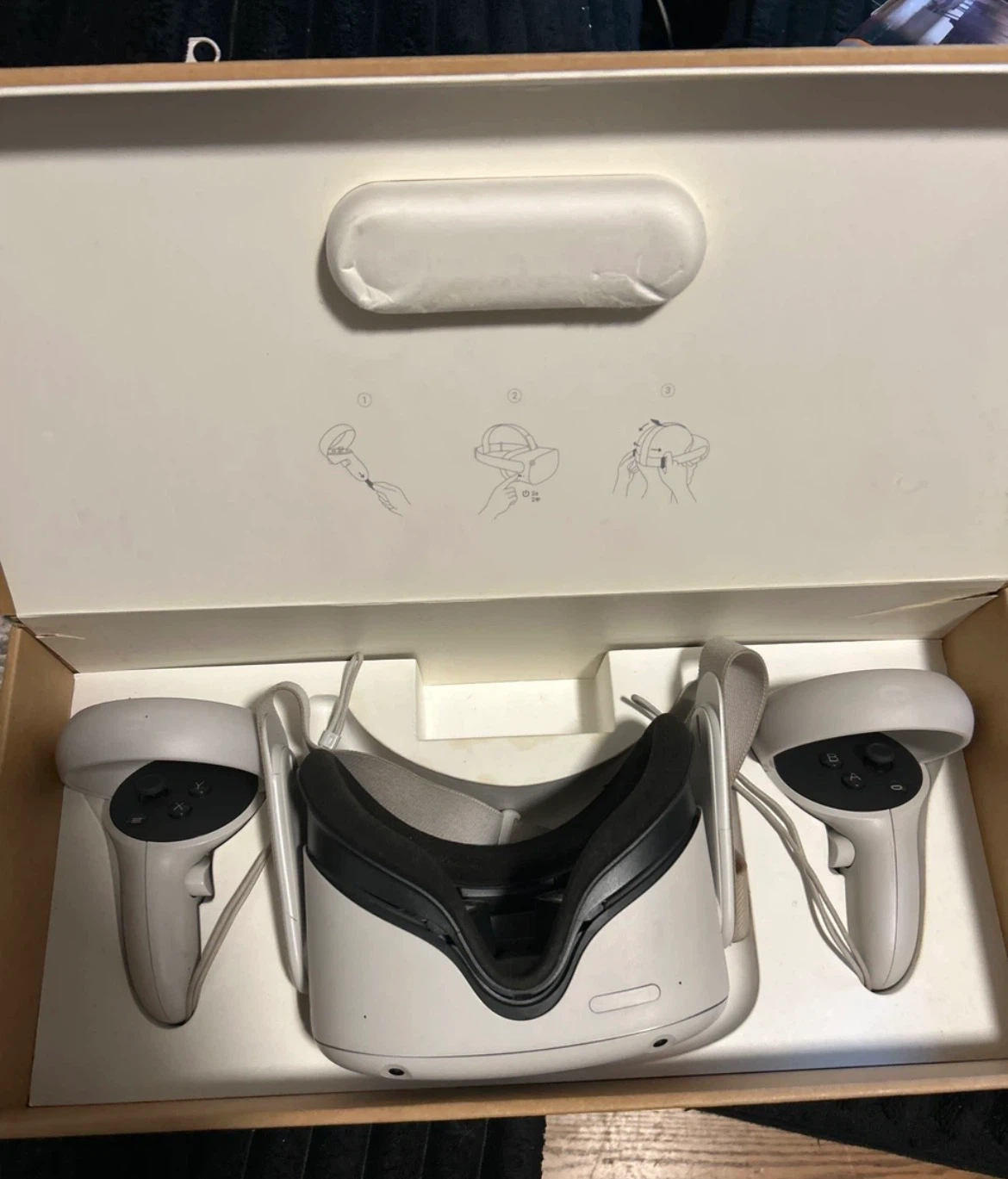 Meta Quest 2 VR Headset with Controllers