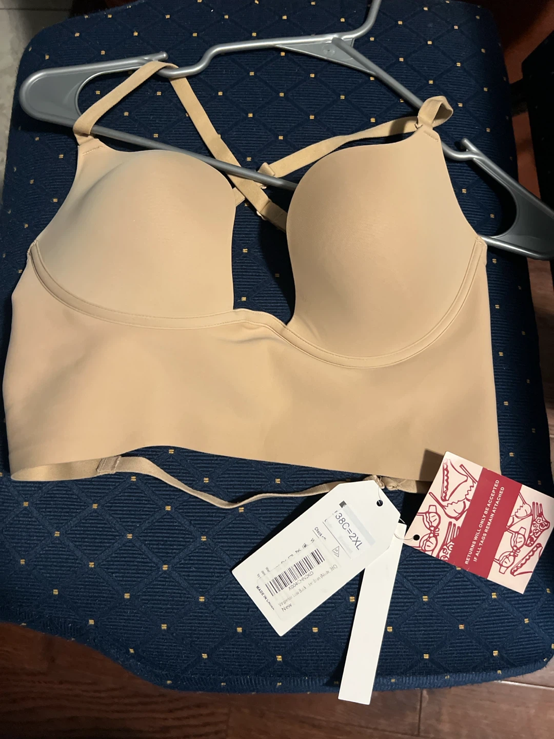 Vinperto Comfort Bra 36C/2XL