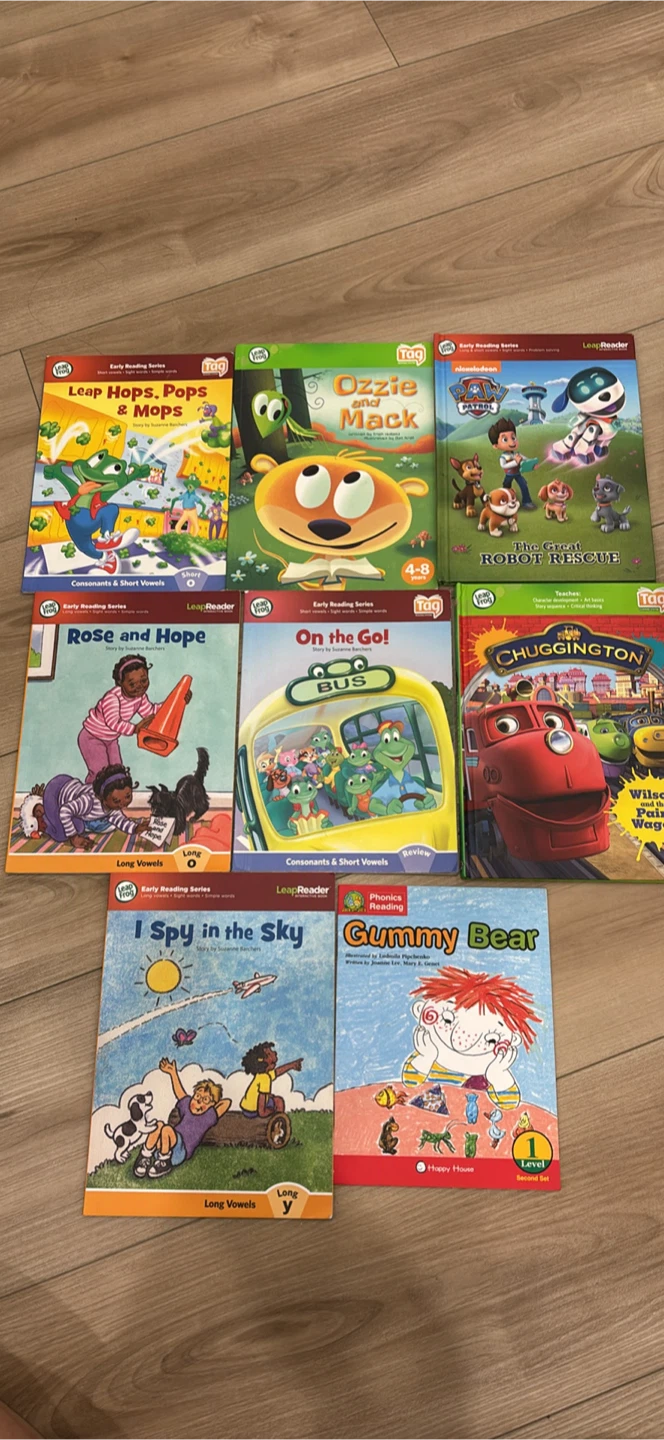 LeapFrog Tag Learn to Read Books Set