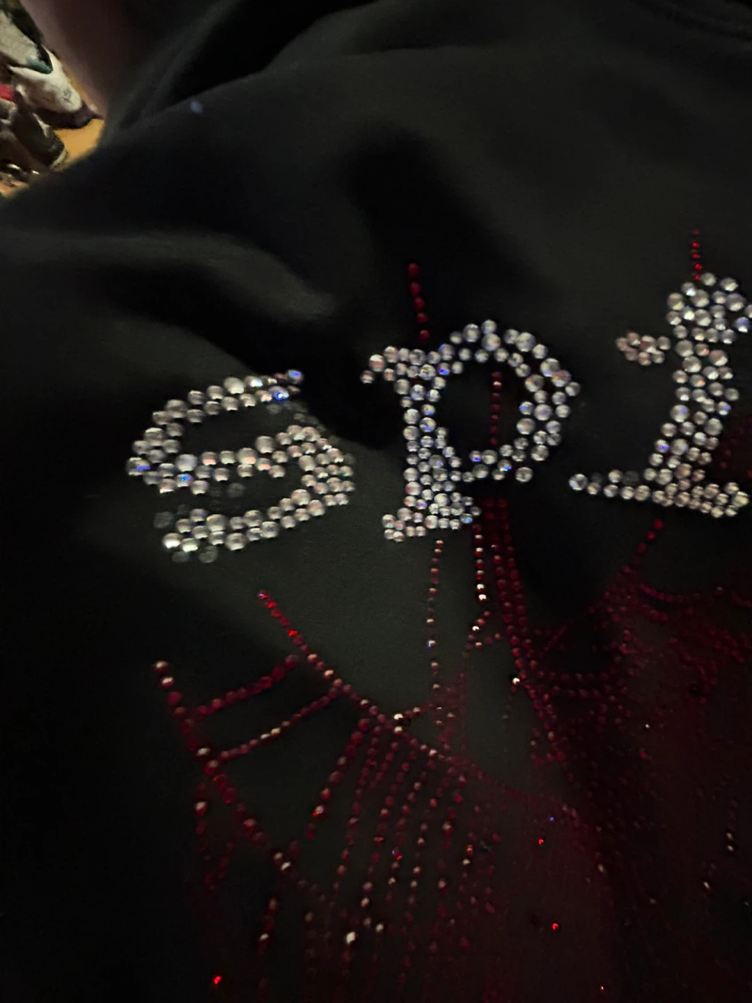 Spider Worldwide Rhinestone Hoodie - photo 2