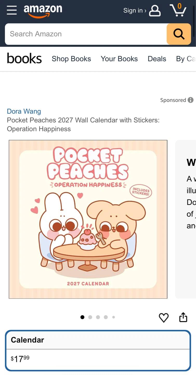 NEW✨2027 Wall Calendar with Stickers - photo 3