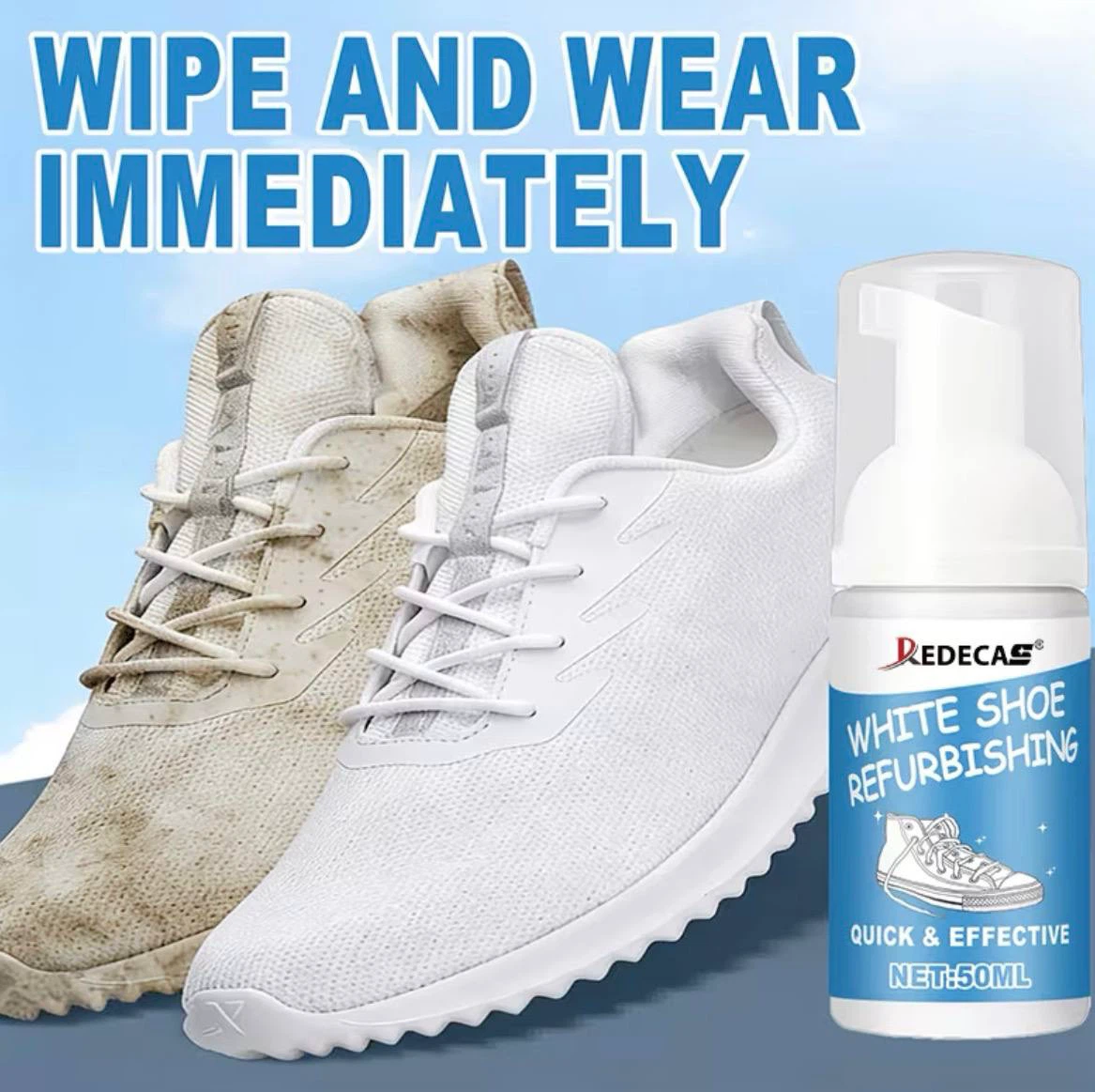 White Shoe Refurbishing Foam - photo 5