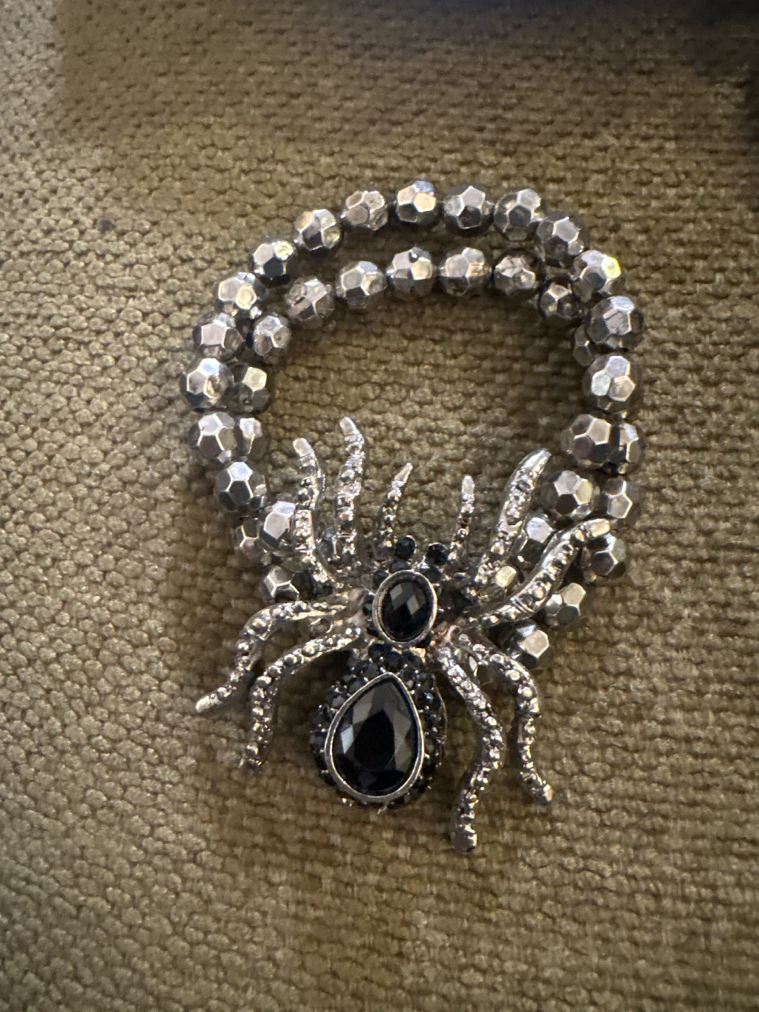Spider Charm Bracelet