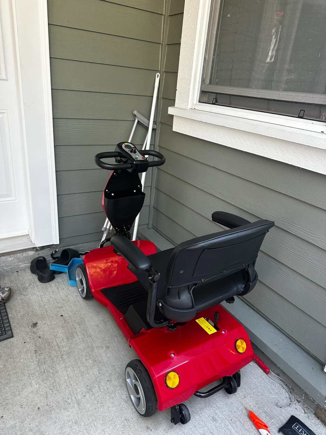 Red Mobility Scooter - photo 4