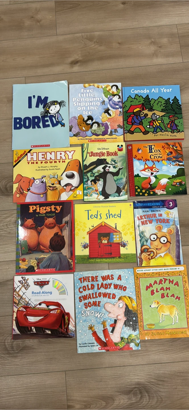 Assorted Children's Books Lot