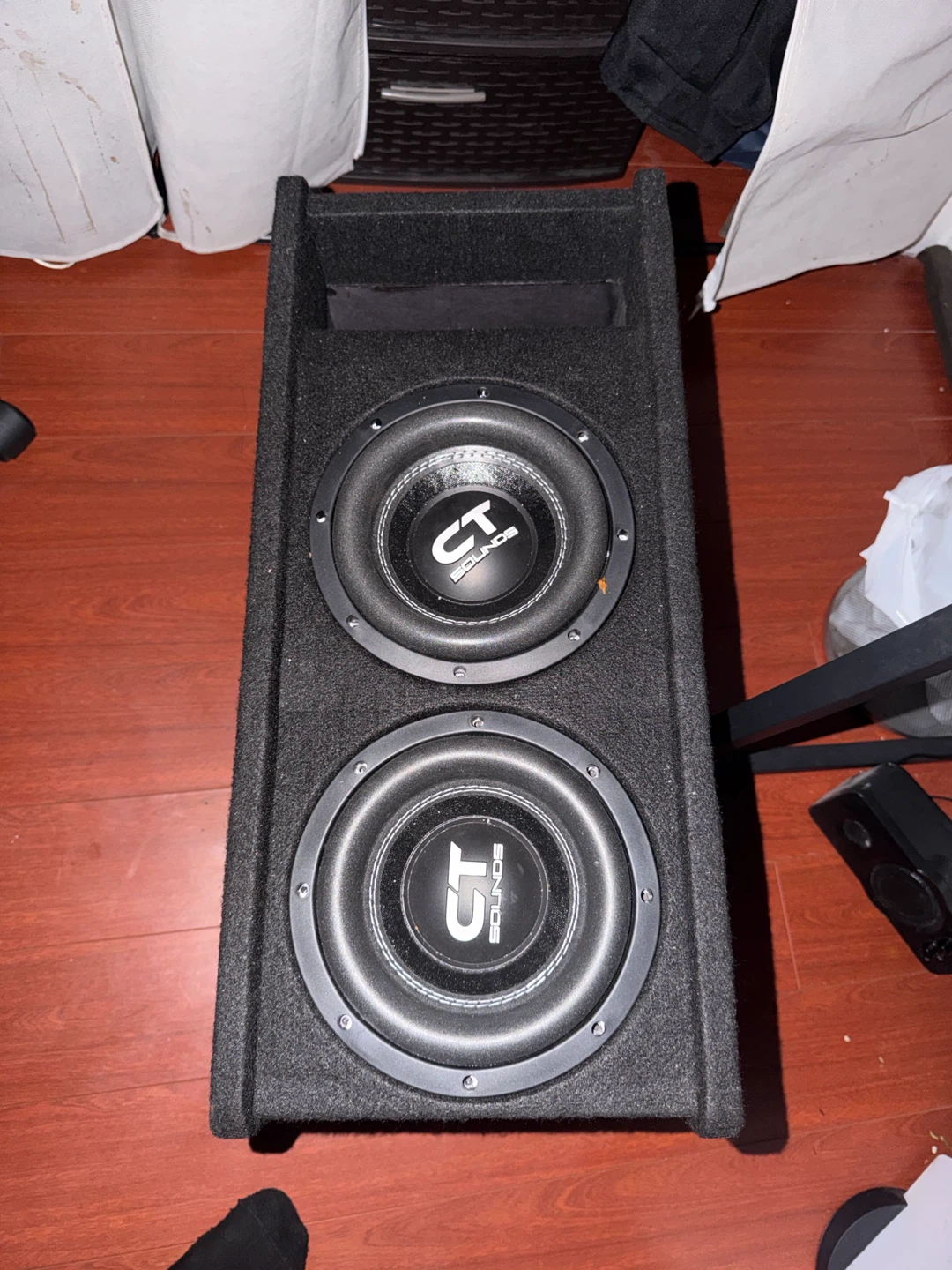 CT Sounds Subwoofer Box (speakers broken) just the box! - photo 2