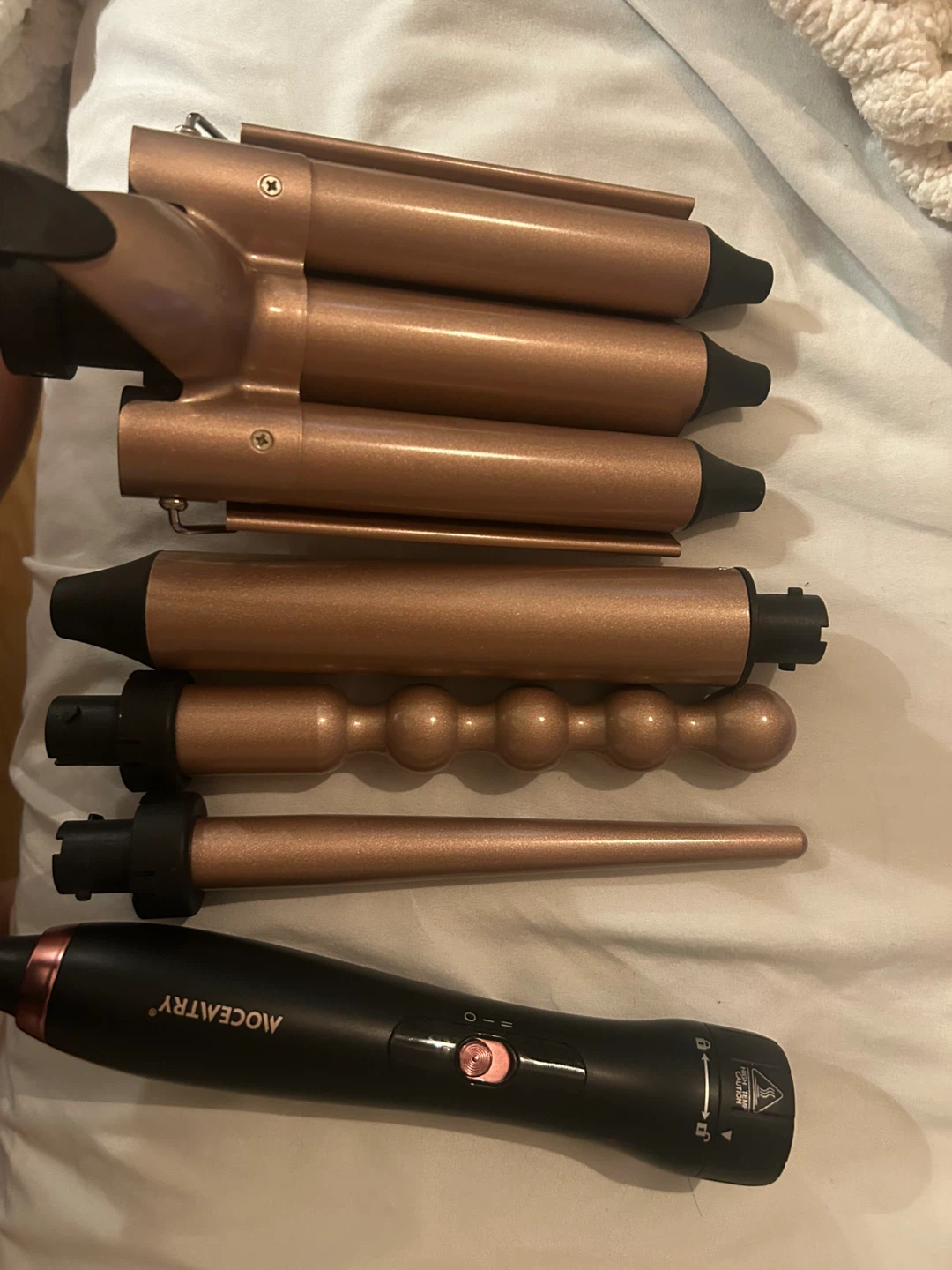 Mocematry 5-in-1 Curling Iron Set