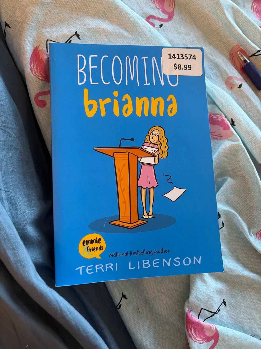 Becoming Brianna by Terri Libenson - Middle School Book