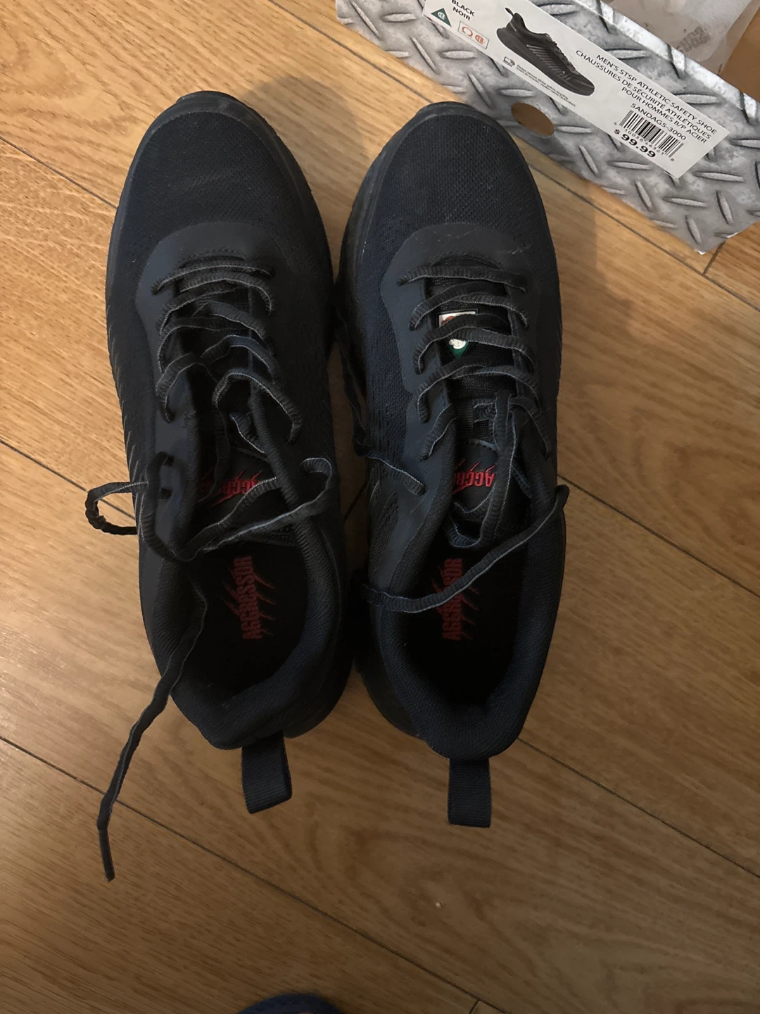 Men's Athletic Safety Shoes Size 9 Black - photo 4